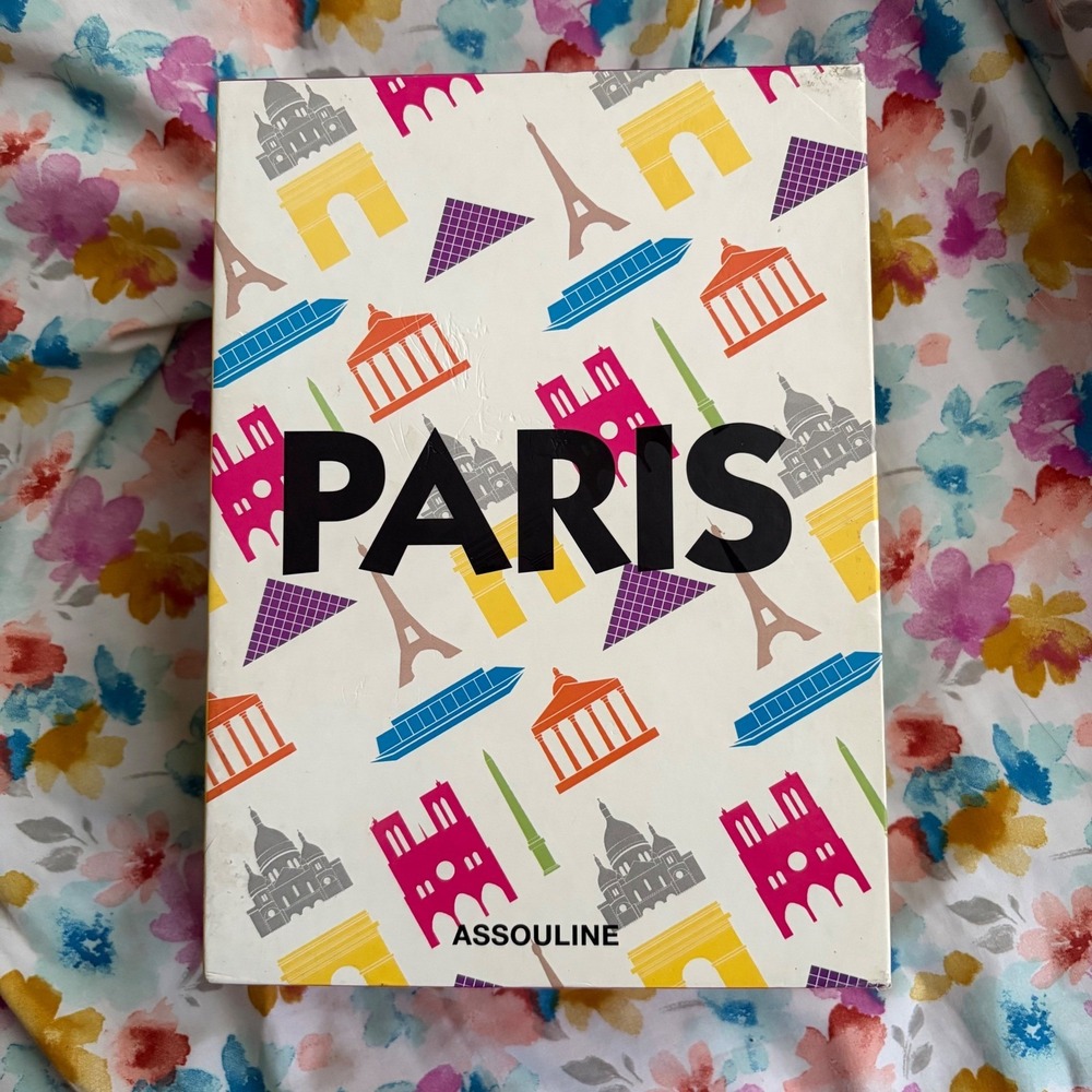 Assouline PARIS Hardcover Book with Slipcase Photography Travel -Flaws*